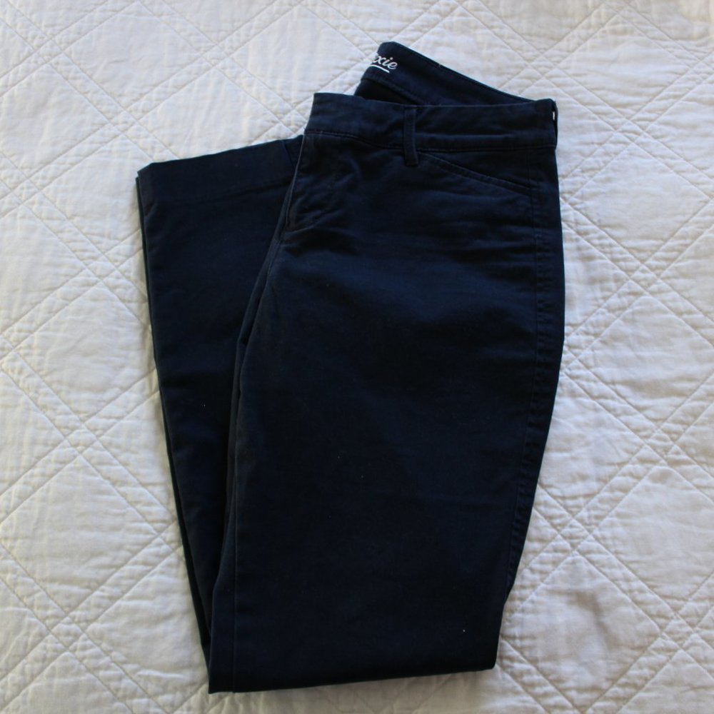 Old Navy Navy Khaki Ankle Pixie Pants